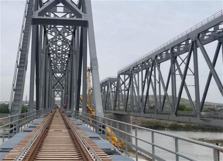 Вводятся в эксплуатацию новые ж/д мосты через реку Кура