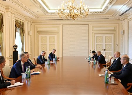 Президент Ильхам Алиев принял генерального исполнительного директора компании Total Energies