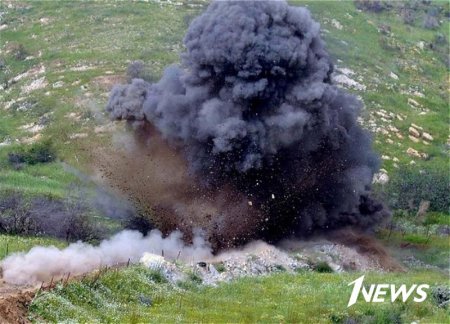 Азербайджанский военнослужащий подорвался на мине в результате армянской провокации