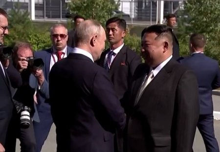 Путин и Ким Чен Ын начали переговоры