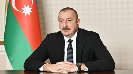 Президент Ильхам Алиев направил обращение к участникам международной конференции в Баку