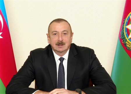 Ильхам Алиев выступит с обращением к народу