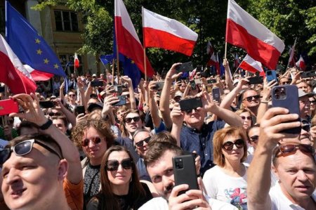 В Польше на акцию протеста против правительства вышло более миллиона человек