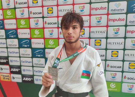 Азербайджанский дзюдоист завоевал серебро чемпионата мира 