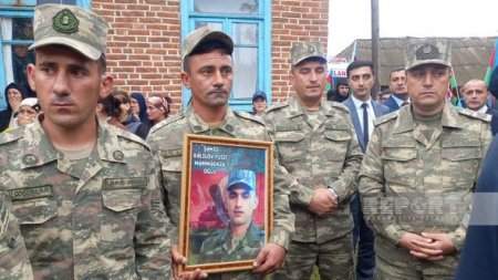 В Лянкяранском районе состоялись похороны шехида Юсифа Халилова