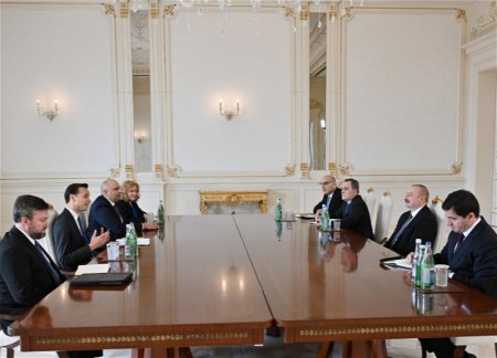 Президент Ильхам Алиев принял представителя Государственного департамента США