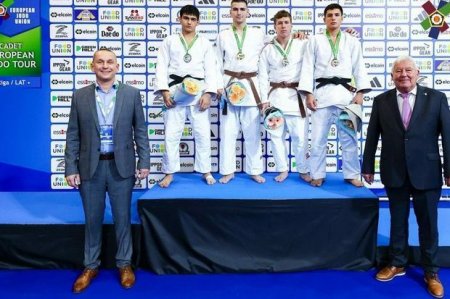 Азербайджанские дзюдоисты заняли первое место на Кубке Европы 