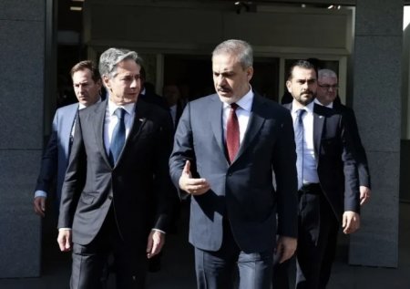 Два послания Блинкену от Турции на встрече с Фиданом