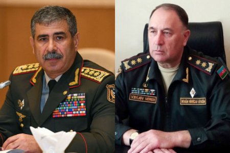 Закир Гасанов, Керим Велиев и еще трое генералов награждены орденом "Карабах"