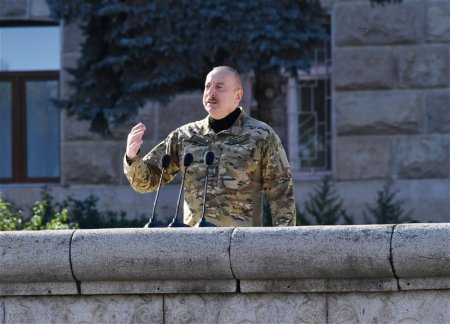 Президент Ильхам Алиев: Приостановление в то время войны было нашим осознанным выбором