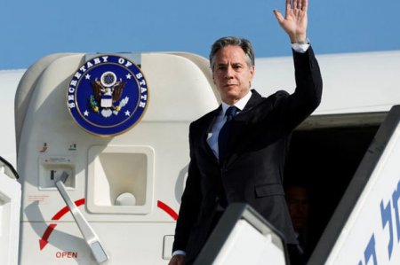 Блинкен в четвертый раз с начала войны посетит Израиль