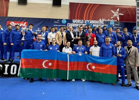 Азербайджанские кикбоксеры установили рекорд на чемпионате мира
