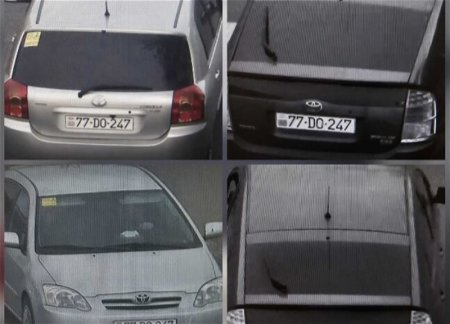 В Баку водитель изменил одну букву в номере автомобиля, чтобы избежать штрафов