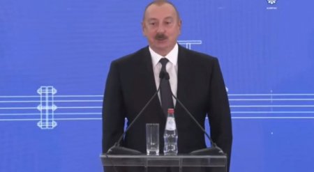 Ильхам Алиев на церемонии открытия интерконнектора Сербия-Болгария