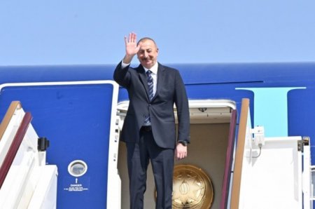 Вучич лично проводил в аэропорту Ильхама Алиева