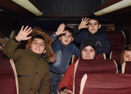 Очередная группа жителей отправилась в город Физули