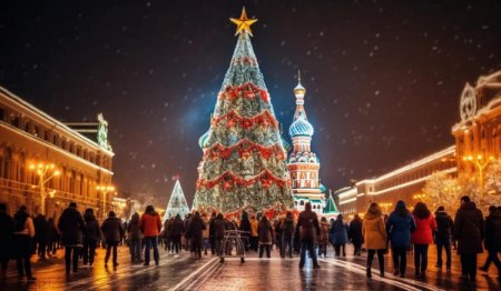В Москве Красную площадь закроют на новогоднюю ночь