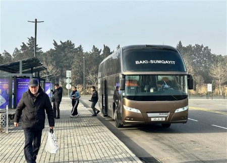 С сегодняшнего дня экспресс-автобусы Сумгайыт-Баку обслуживают пассажиров 