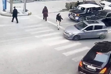 В Баку арестован водитель, протаранивший несколько автомобилей 