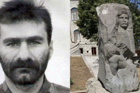 В Ханкенди снесли памятник кровавому армянскому палачу