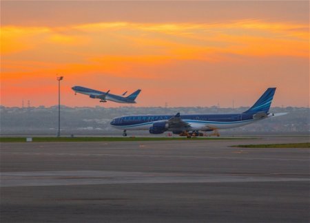 Самолет AZAL, совершивший вынужденную посадку, отправился в пункт назначения