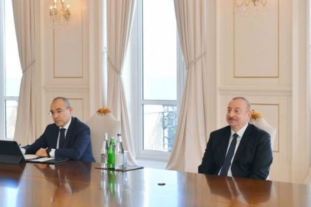 Ильхам Алиев принял делегацию во главе с председателем Восточного комитета германской экономики 