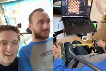 Первый пациент с имплантом Neuralink показал, как с помощью силы мысли играет в шахматы