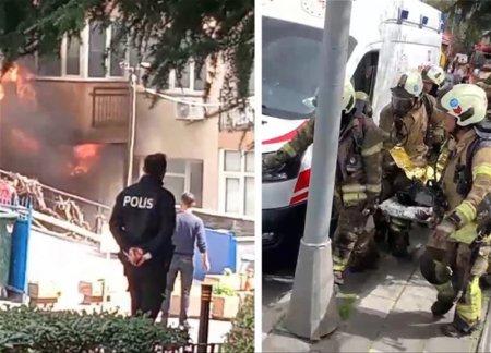 Число погибших при пожаре в Стамбуле достигло 29 человек 