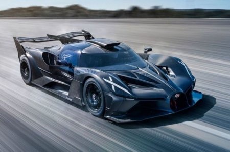 Новый гиперкар Bugatti превзошел рекорд скорости "Формулы-1"