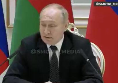 Путин назвал условия переговоров с Украиной 