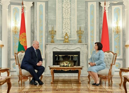 Спикер Милли Меджлиса встретилась с президентом Беларуси