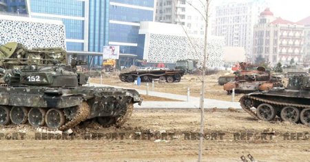 Парк военных трофеев в Баку пополнился обнаруженным в Ходжалы ЗРК