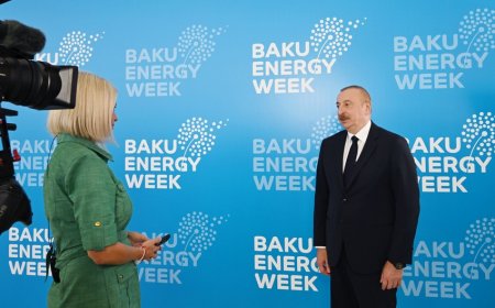 Euronews показал интервью с Президентом Ильхамом Алиевым