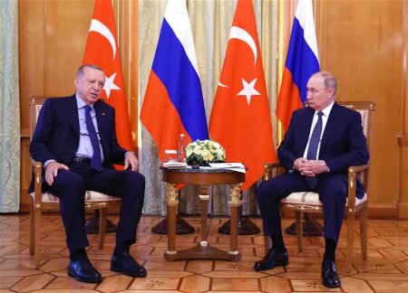 Эрдоган провел телефонный разговор с Путиным