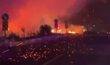 В турецких провинциях бушуют лесные пожары 