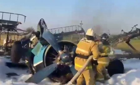 В Казахстане рухнул АН-2 