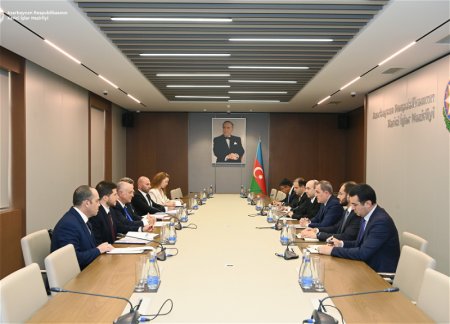 Министр иностранных дел Азербайджана встретился с генеральным директором МИД Израиля