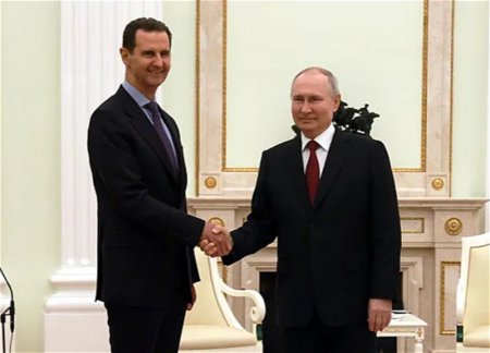 Путин встретился с Асадом в Кремле