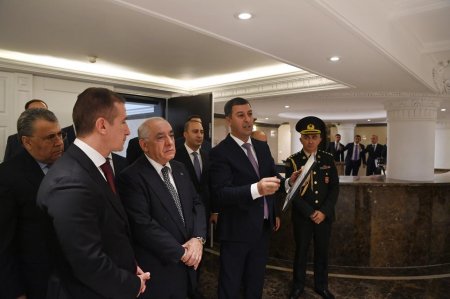 Али Асадов побывал в новом здании посольства Азербайджана в Тегеране