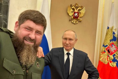 Путин в Чечне 
