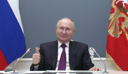 Зеленский обвинил Путина в стремлении получить треть территории Украины