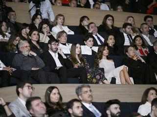 В Центре Гейдара Алиева прошла премьера художественного фильма "Тагиев: Нефть"