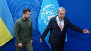 Зеленский отклонил визит генсека ООН в Украину