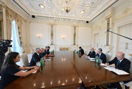 Переговоры Ильхама Алиева и Керри Маккарти