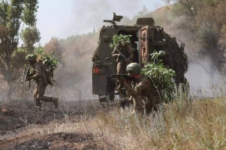 Жестокие бои в Курской области