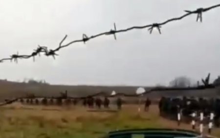 Первые кадры северокорейских военных на полигоне в России перед отправкой на войну