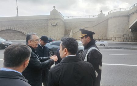 Эльдар Азизов принял участие в тренинге по предотвращению затопления города
