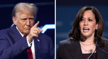 Опрос показал равный уровень поддержки Трампа и Харрис