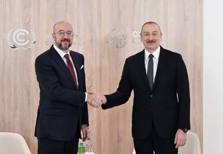 Алиев встретился с Мишелем