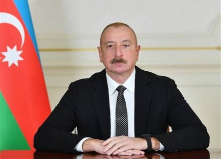 Ильхам Алиев поделился публикацией в связи со вступлением Азербайджана в D-8